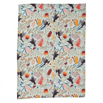 Tea Towel | Magpie Floral | Linen